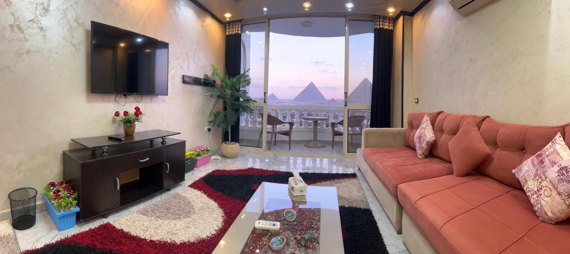 カイロHi Pyramidsアパートメント エクステリア 写真